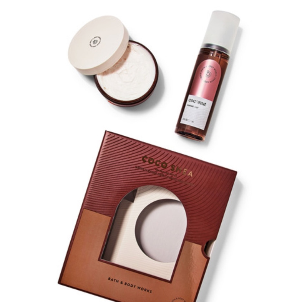 NWT Bath & Body Works Coco Shea Fragrance Notes Gift Set